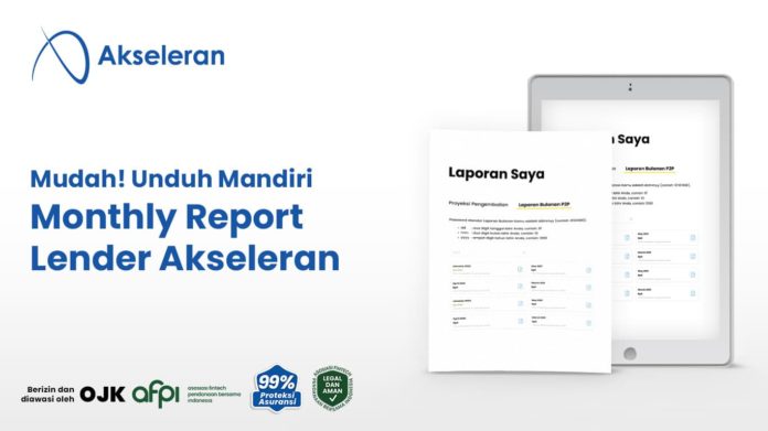 Monthly Report Lender